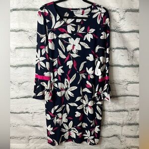 Sandra Darren Floral Dress size L NWT